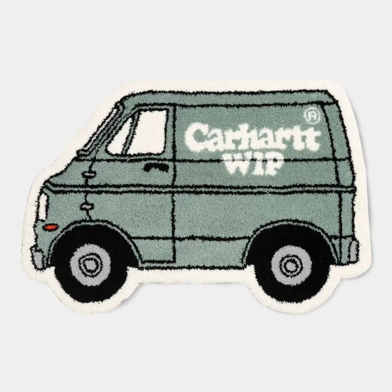 🚗 Cartoon Auto Teppich – Kreativ, weich & kinderfreundlich | Kuschelige Home-Deko