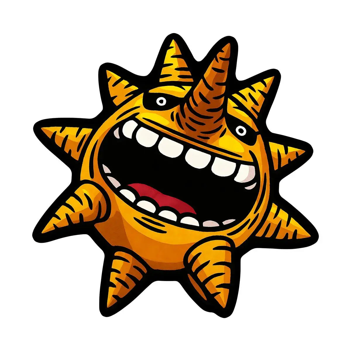 VIKAMA Anime-Stil Kreativer Sonnen-Teppich Einzigartiges Wohnaccessoire Festliche Geschenke Kreative Wohnzimmer- und Schlafzimmer-Dekoration Teppich