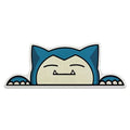 Teppich im Snorlax-Design, weich und langlebig, perfekte Heimdekoration, um einen Hauch von Anime-Charms hinzuzufügen, ideales Geschenk für Pokémon-Fans